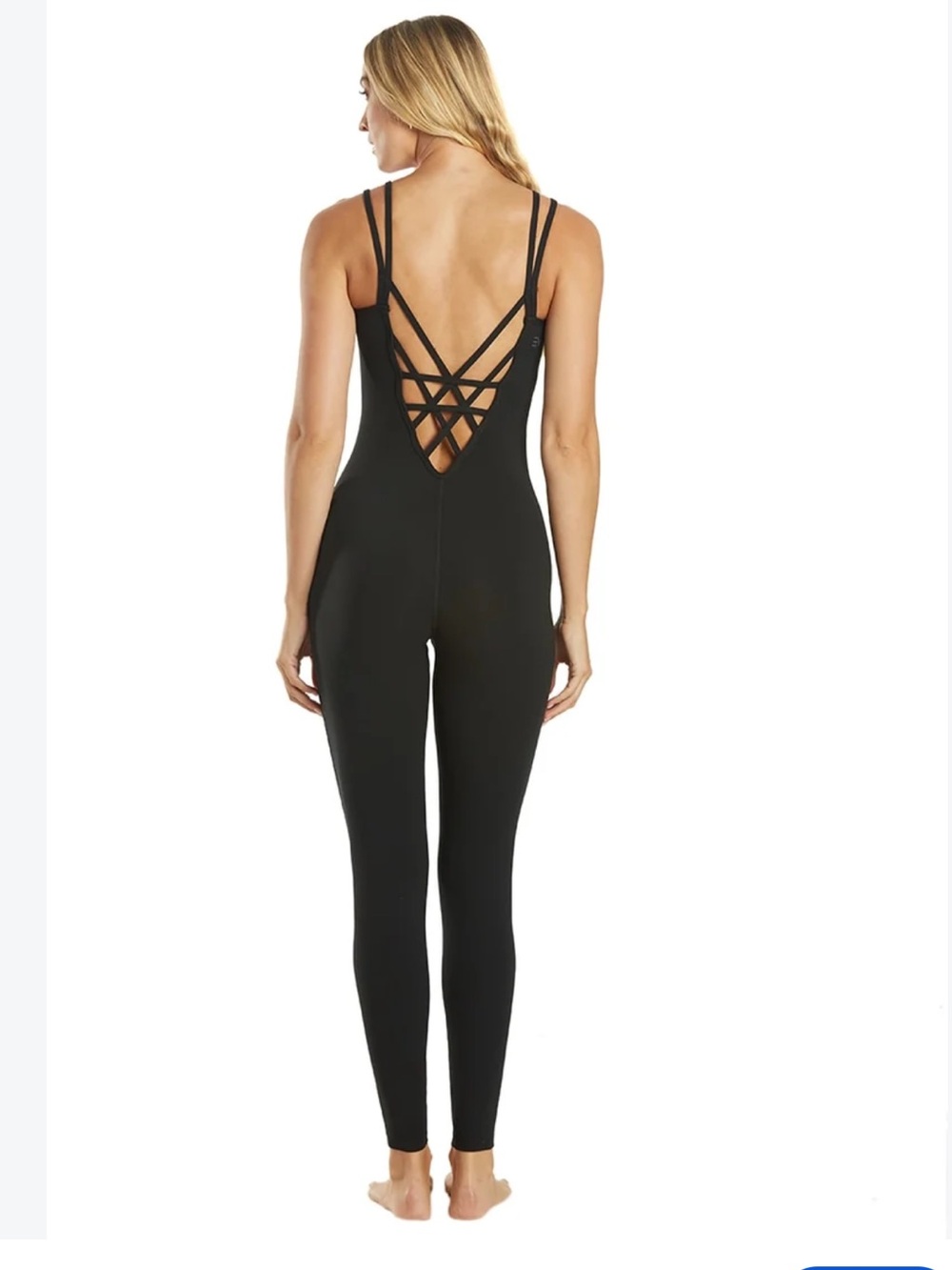 Everyday Yoga
Radiant Solid Strappy Back Long Leotard 28" Size L